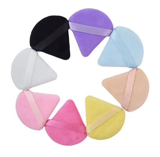 20 Pieces Triangle Shaped Powder Makeup Puff