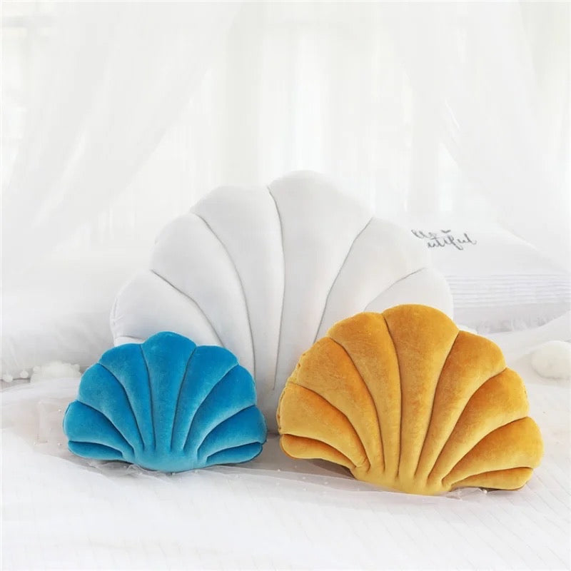Shell Shaped Kawaii Throw Decorative Pillow