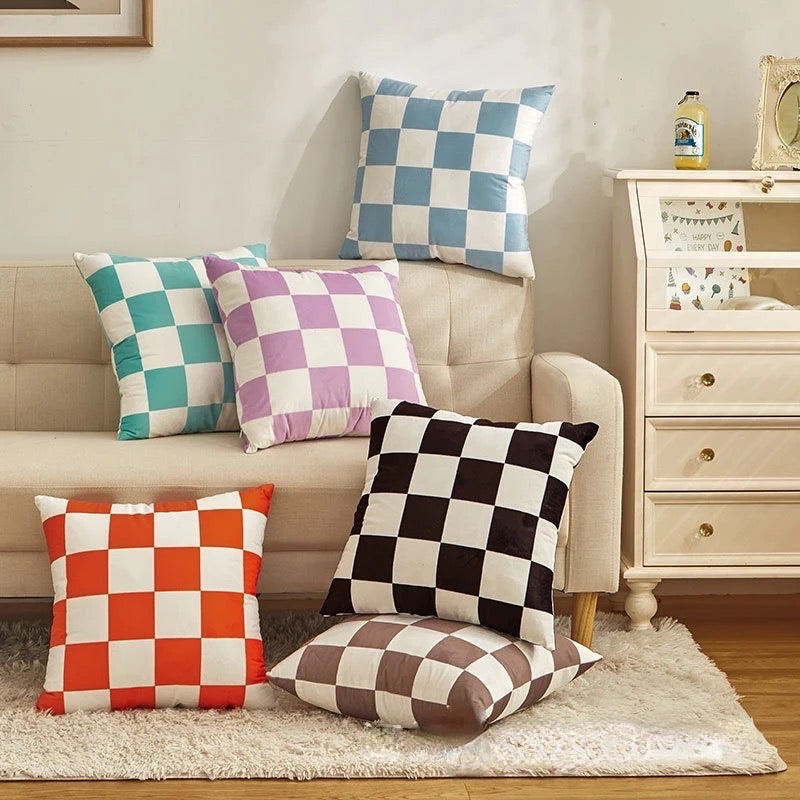 Nordic Alt Checkerboard Cushion Pillow Cover
