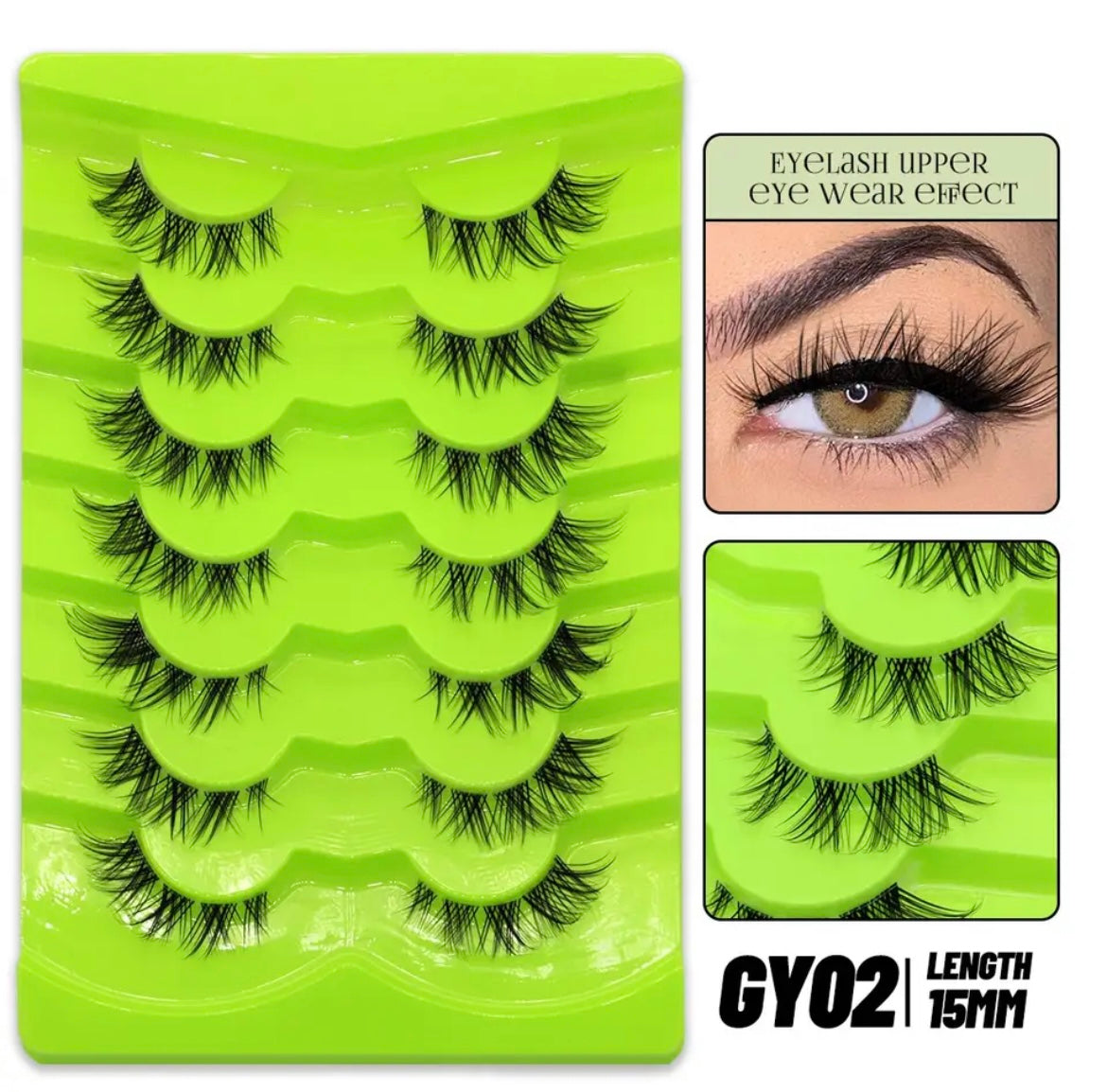 7 Pairs Faux Mink Cluster Eyelash Pack