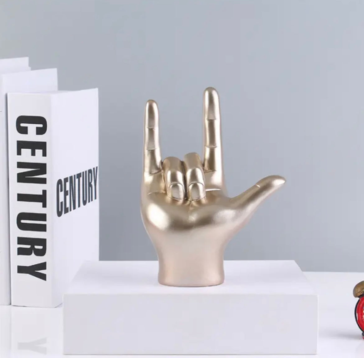 Rock Hand Art Maximalist Ornament