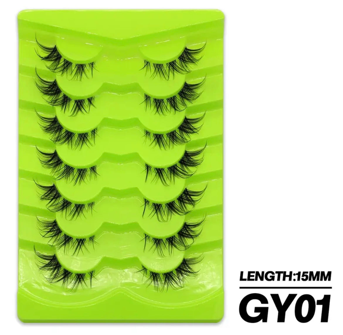 7 Pairs Faux Mink Cluster Eyelash Pack