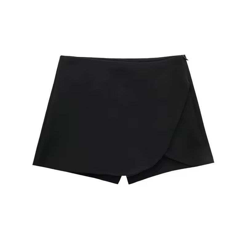 Black Mini Suit Corporate Goth Skort