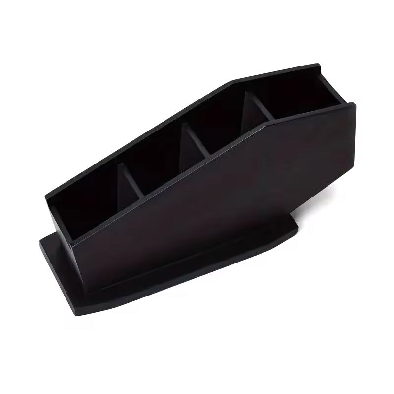 Black Gothic Coffin Shaped Desk Makeup Storage Organkser
