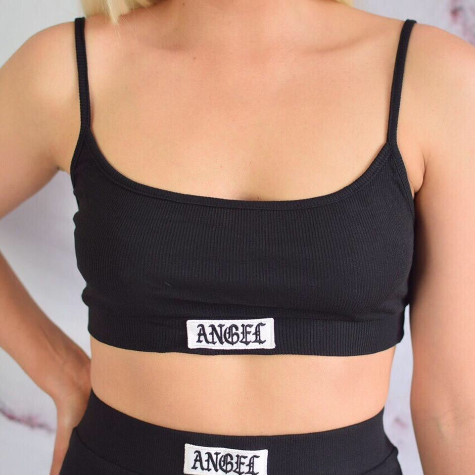 Black Angel 2 Piece Casual Lounge Set