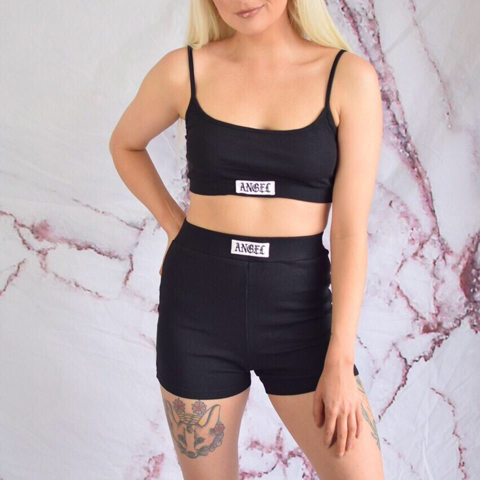Black Angel 2 Piece Casual Lounge Set