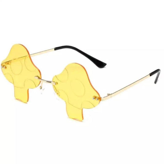 Yellow Mushroom Frame Sunglasses