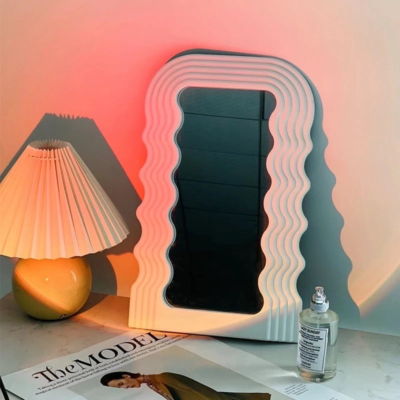 Wave Novelty Art Gallery Mirror