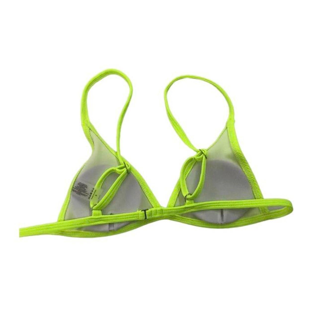 Neon Green Dead Punk Snake Bikini Set