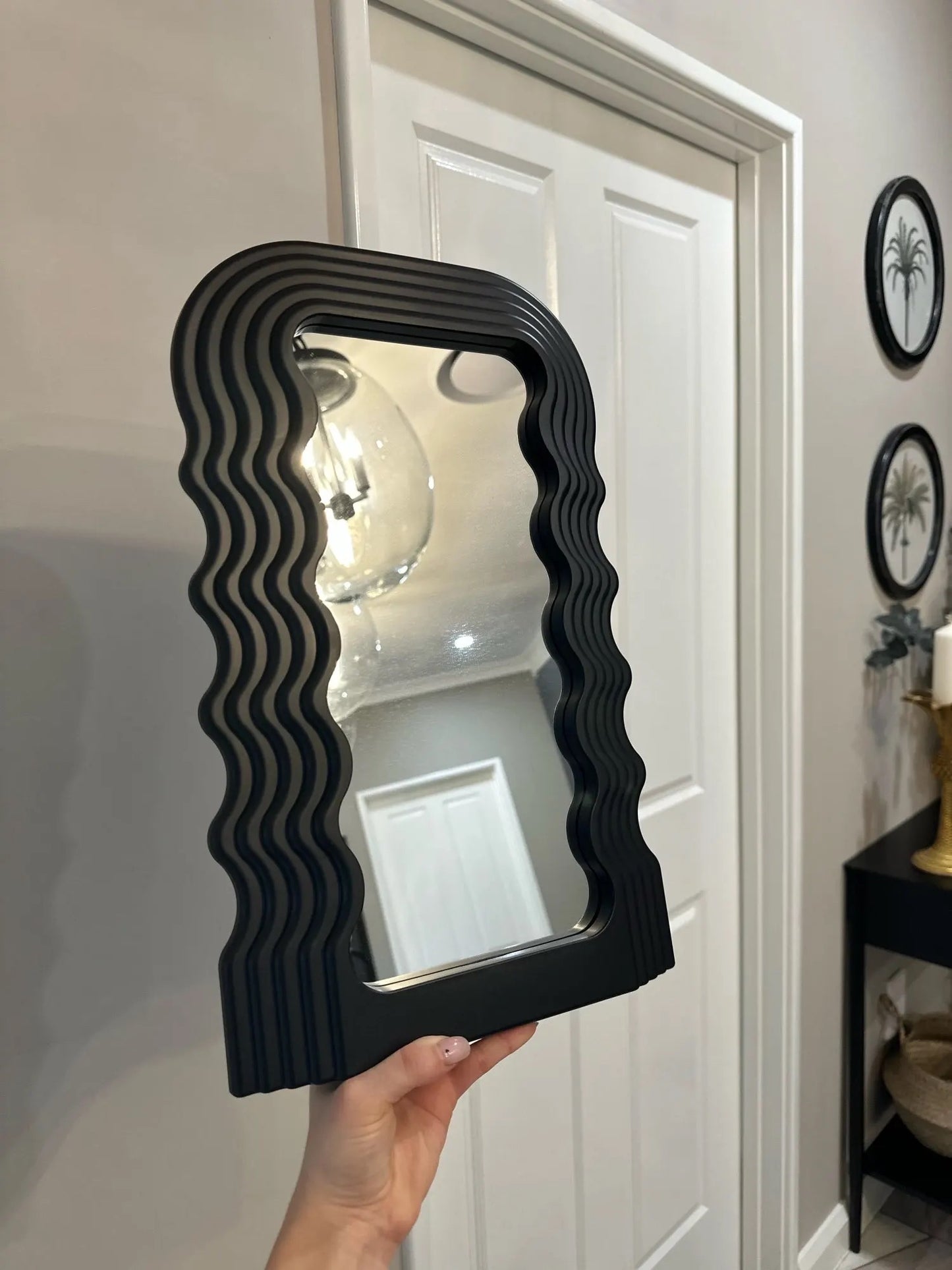 Wave Novelty Art Gallery Mirror