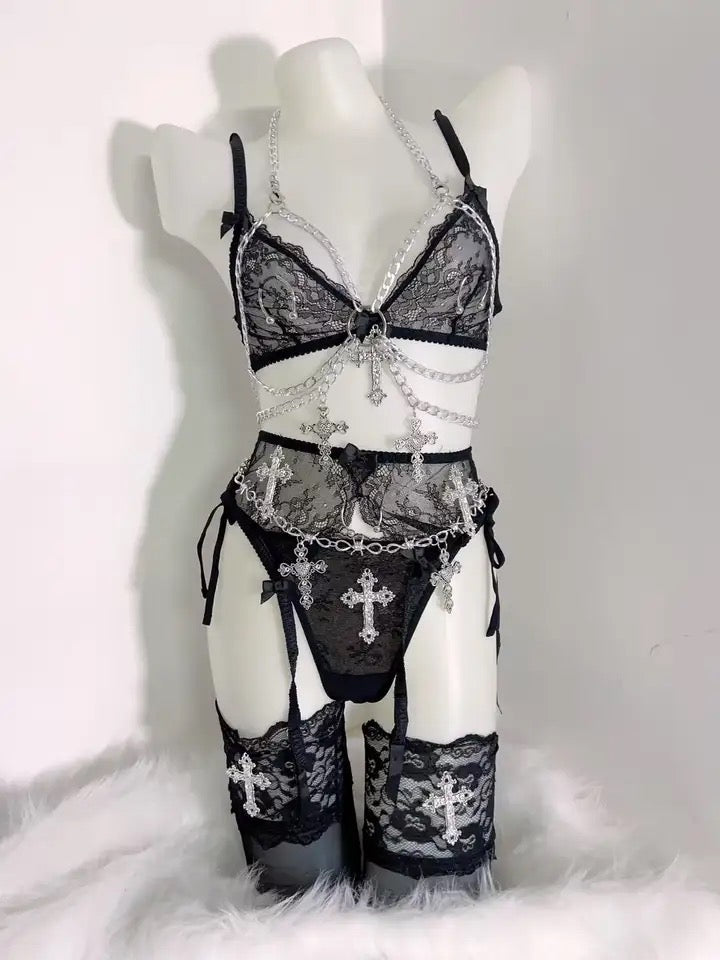 Chain lingerie outlet set