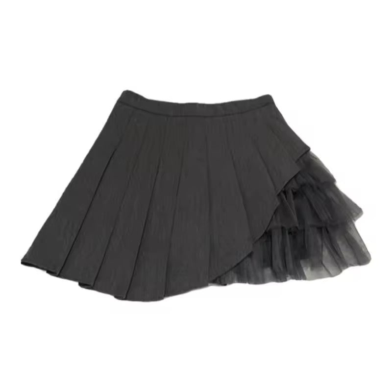 Korean Style Tennis Mini Tutu Pleated Skirt