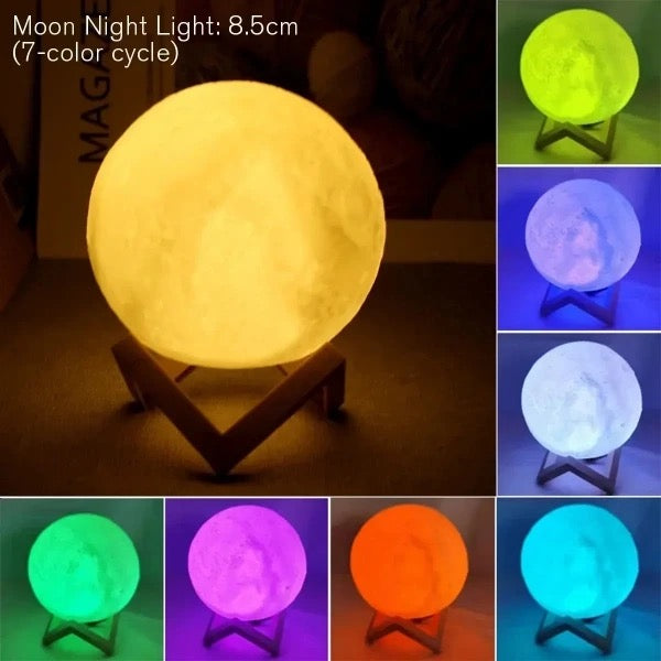 LED Mini Moon Night Light