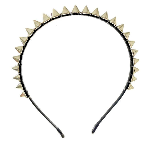 Gold Studded Gothic Headband